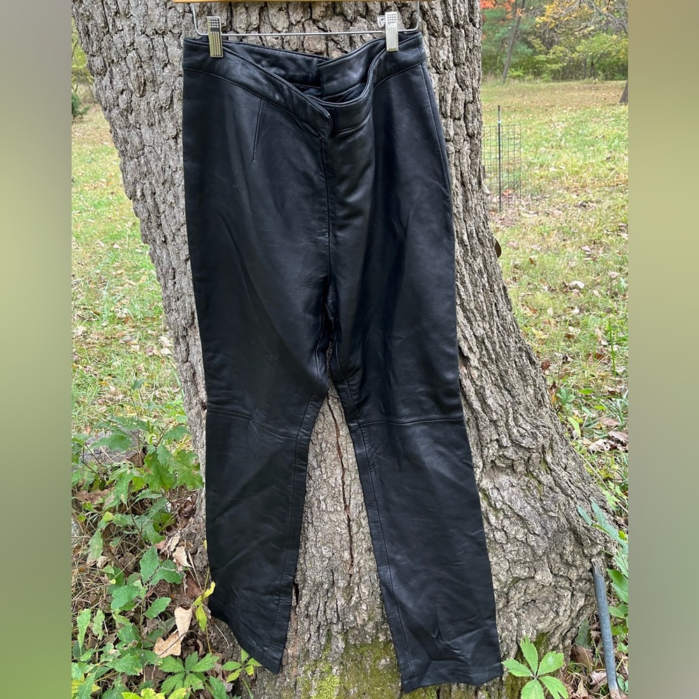 Adler Collection Leather Pants in size 14